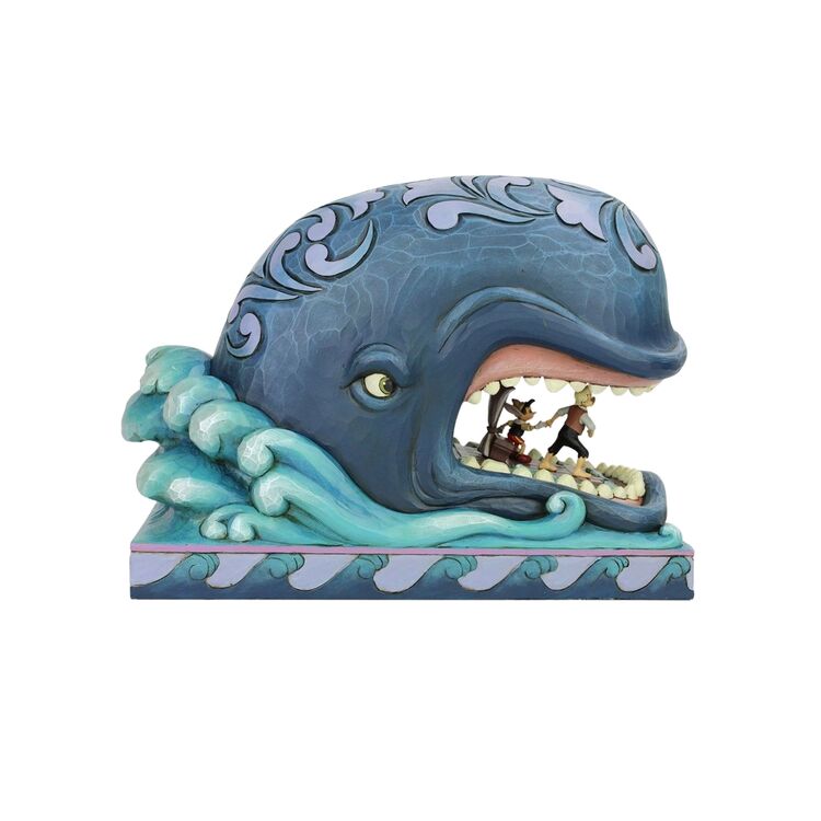 Product Enesco Disney Monstro With Gepetto and Pinocchio Figurine image