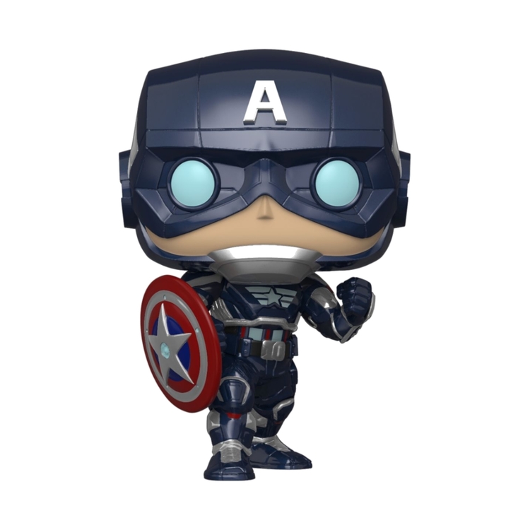 Product Funko Pop! Marvel Avengers Game Captain America (Stark Tech Suit)  image