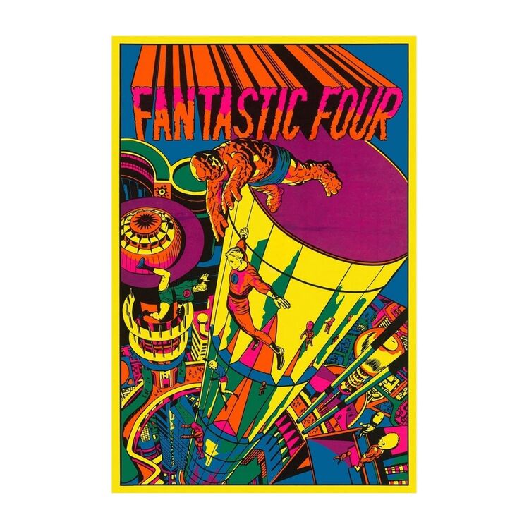 Product Marvel Classic Black Light Collectible Poster Portfolio image