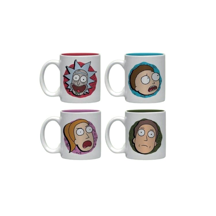 Product Rick and Morty Characters Espresso Mug Set image