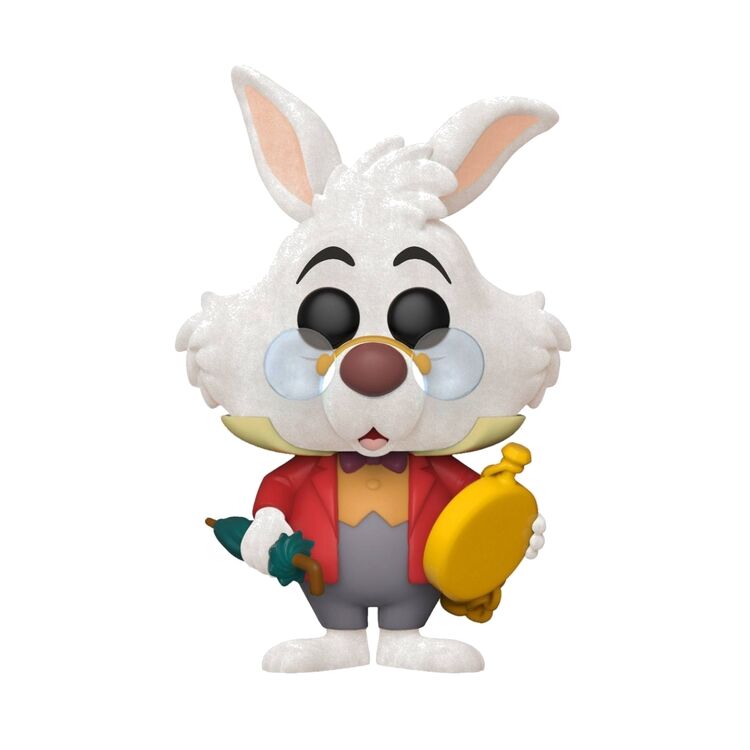 Product Funko Pop! & Tee Disney Alice In Wonderland White Rabbit Flocked image
