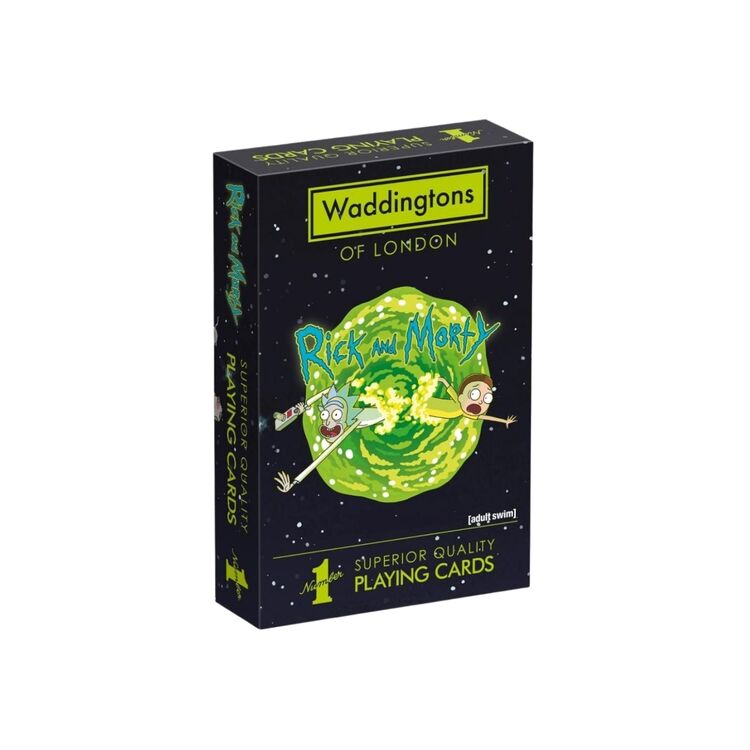 Waddingtons Rick And Morty Playing Cards Nerdom