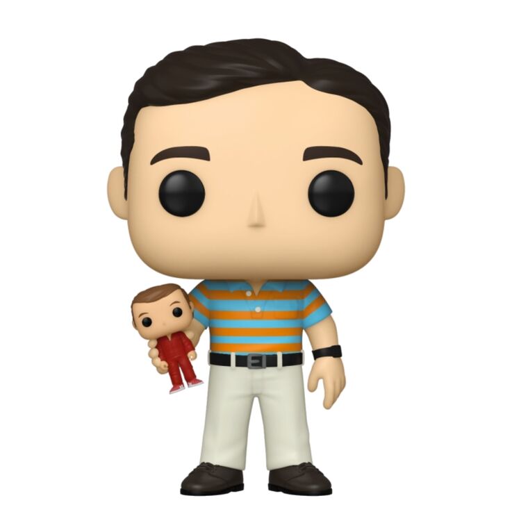 Product Funko Pop! 40 Y.O. Virgin Andy holding Oscar (Chase is possible) image