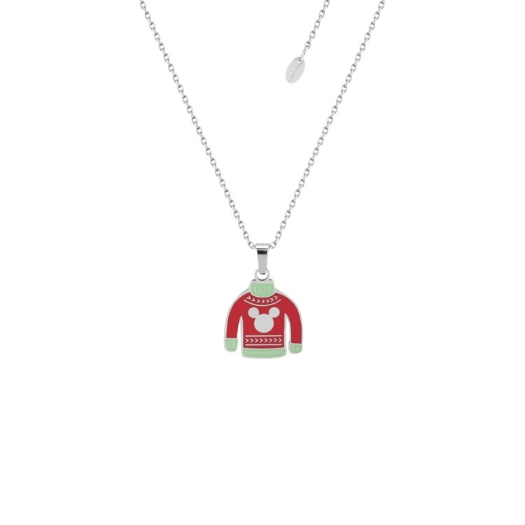 Product Κολιέ Disney Coture Christmas Mickey Mouse Festive Jumper Necklace image