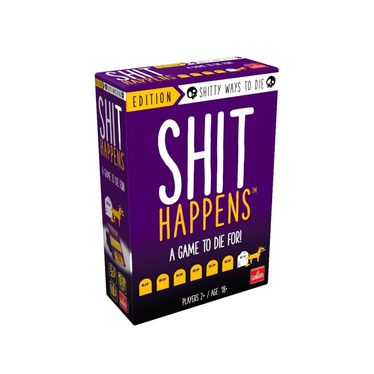 Product Shit Happens Shitty Ways To Die Board Game image
