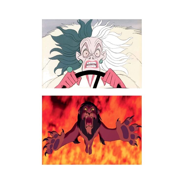 Product The Disney Villains Postcard Box image