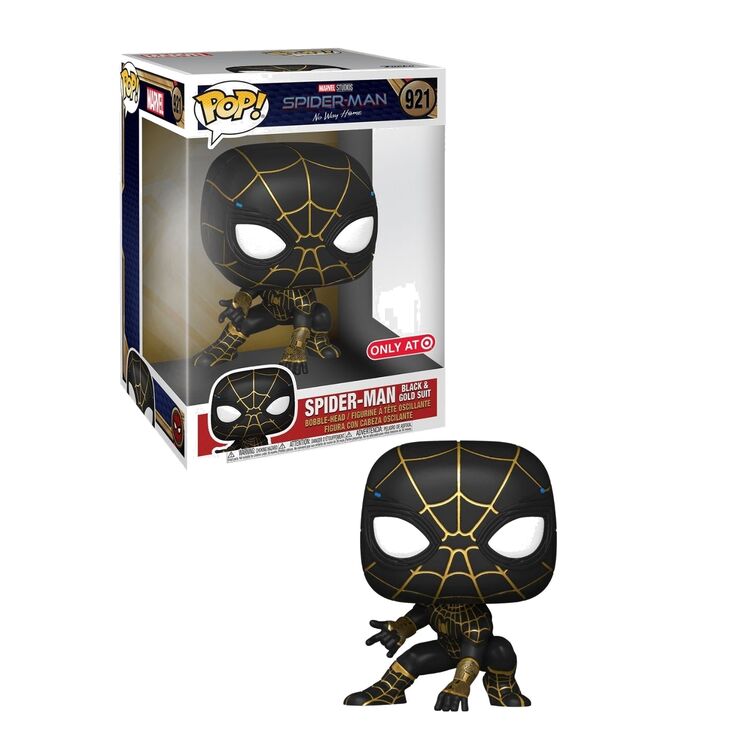 Product Funko Pop! Marvel Spider-Man No Way Home Black and Gold Suit 10''(Special Edition) image