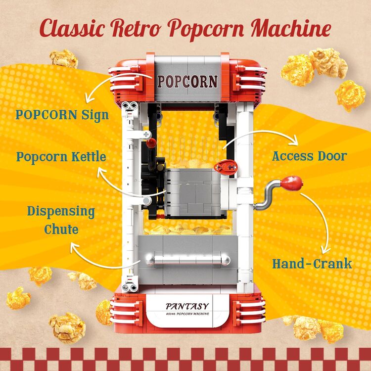 Product Pantasy Radio  Popcorn Machine Building block image