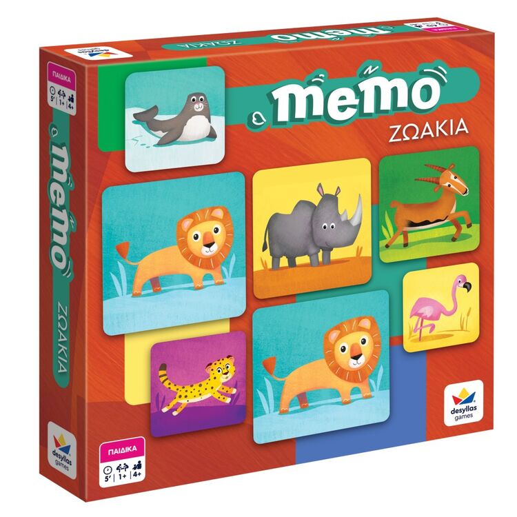 Product Επιτραπέζιο Παιχνίδι Memo: Ζωάκια image