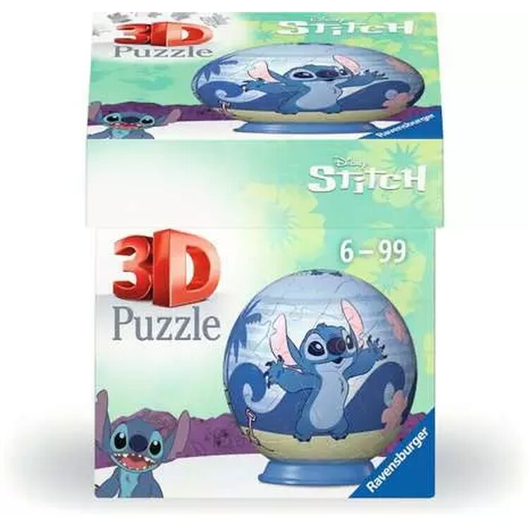 Product Ravensburger 3D Puzzle: Stitch (54pcs) (7402311597) image