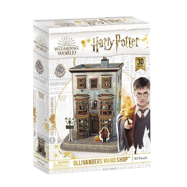 Product Harry Potter Diagon Alley Ollivanders Wand Shop 3D Puzzle image