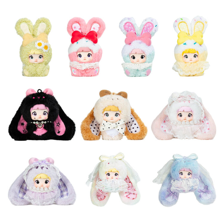 Product Λούτρινο Μπρελόκ Nommi Baby Sweetheart Bunny Series Blind Box (1pc) 1τμχ Τυχαία Επιλογή image