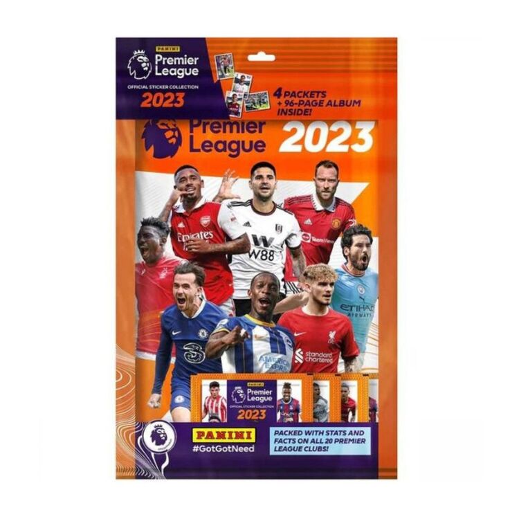 Product Panini Premier League 2023 Mega Starter Pack Album image