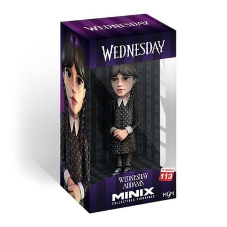 Wednesday Addams Minix Figure Nerdom wednesday-addams-minix-figure-nerdom