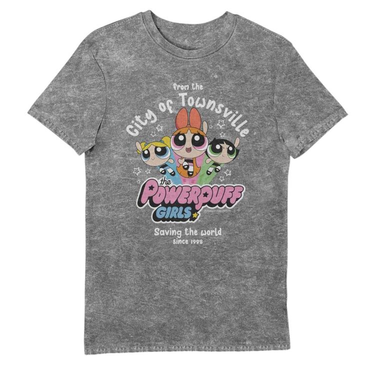 Product Powerpuff Girls Characters Eco Stone Wash Adults T-Shirt image