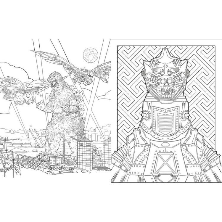 Product Βιβλίο Ζωγραφικής Godzilla image