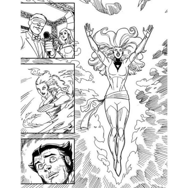 Product X-Men Coloring Book image