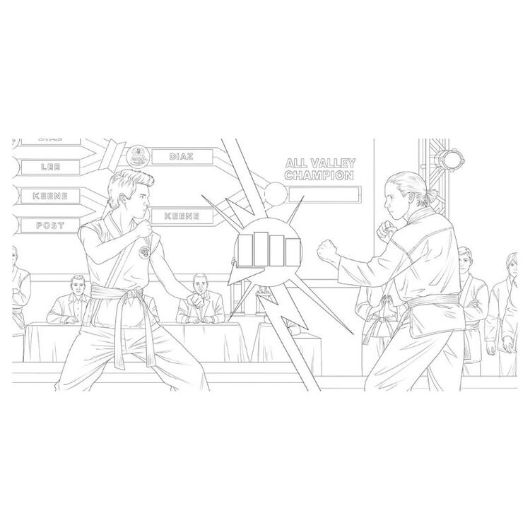 Product Βιβλίο Ζωγραφικής Cobra Kai image