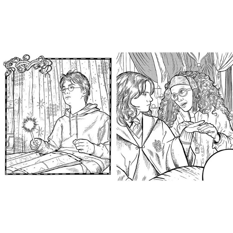 Product Βιβλίο Ζωγραφικής Harry Potter Coloring Wizardy image