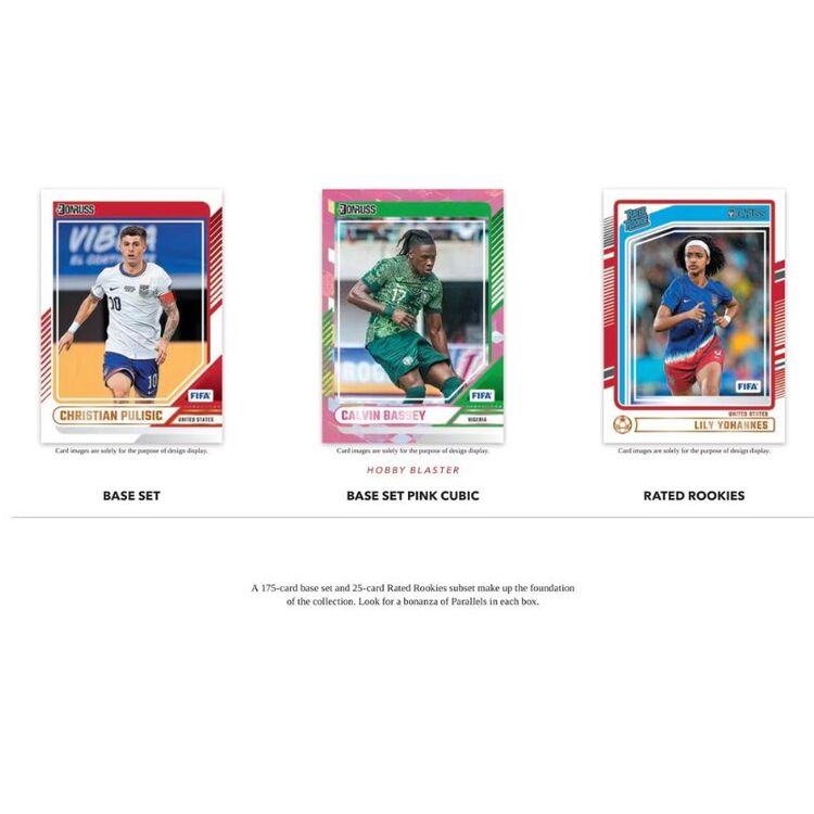 Product Panini 2024-2025 Donrfuss Soccer Hobby Box Blaster Box image