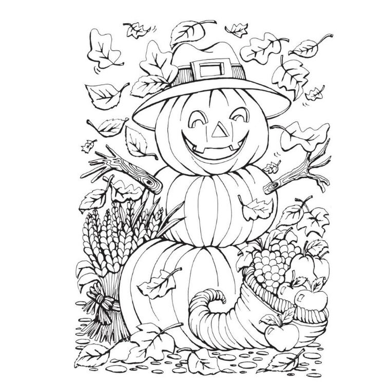 Product Creative Heaven Autumn Scenes Coloring Book image