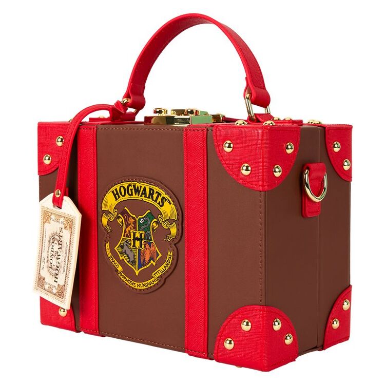 Product Loungefly Harry Potter Hogwarts Express Luggage Crossbody Bag image