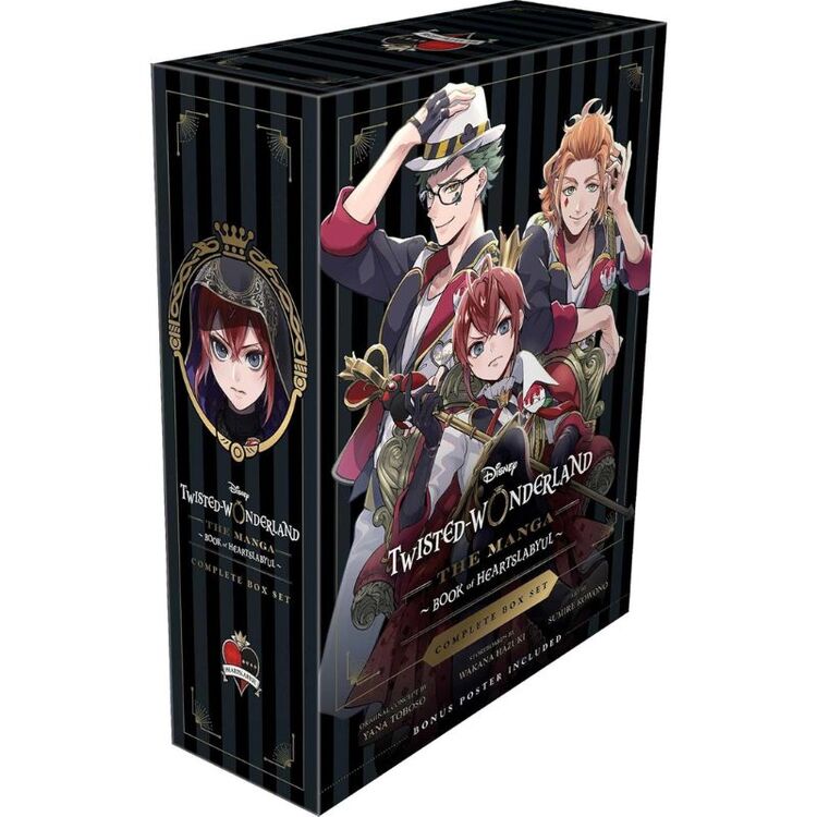Product Disney Twisted-Wonderland: The Manga Book of Heartslabyul Complete Box Set : Includes vols. 1-4 with premium image