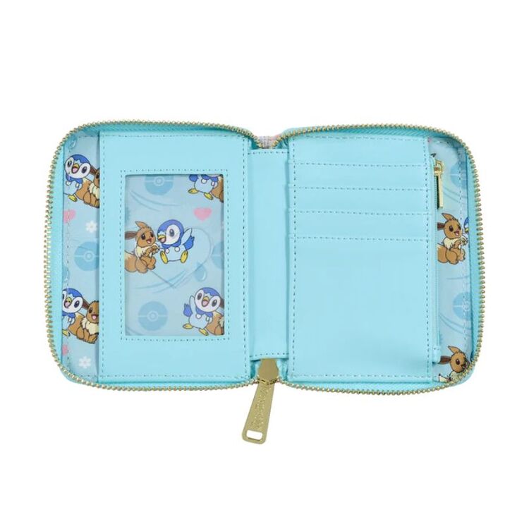 Product Πορτοφόλι Loungefly Pokemon: Piplup And Eevee Friends Zip Arround image