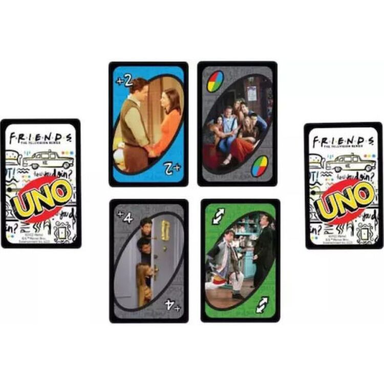 Product Uno Friends The Television Series Card Game image