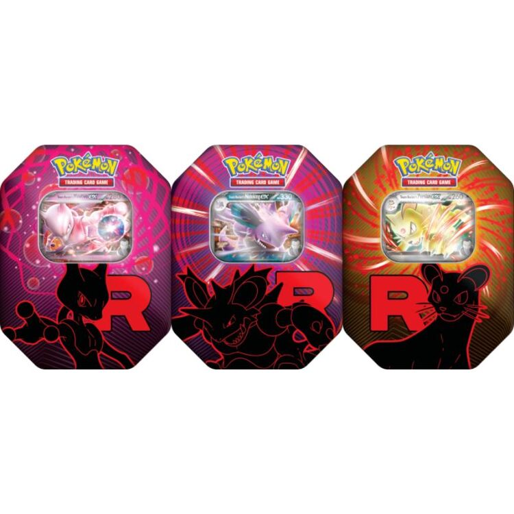 Product Pokemon TCG Team Rocket Tin 1pc Random Pick image