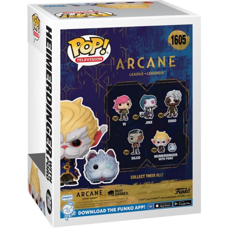 Product Funko Pop! Arcane (2021) - Heimerdinger with Poro image