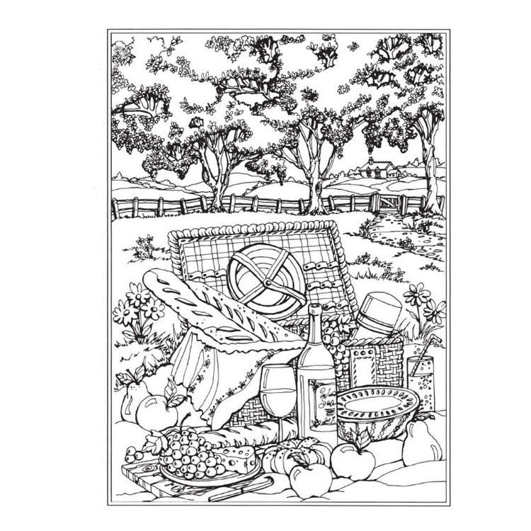 Product Creative Haven Spring Scenes Coloring Book image