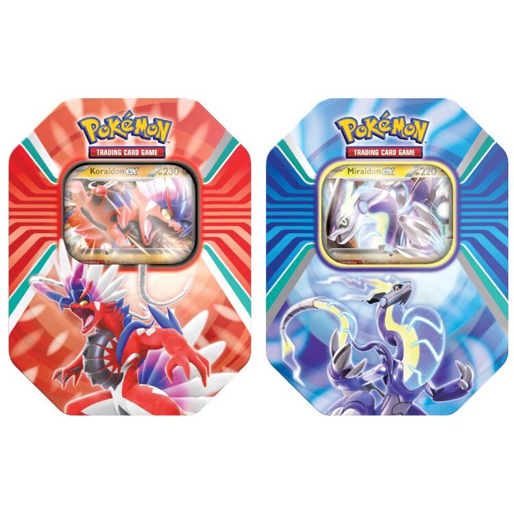 Product Pokemon TCG: Paldea Legends Ex Tin 1τμχ Τυχαία Επιλογή image