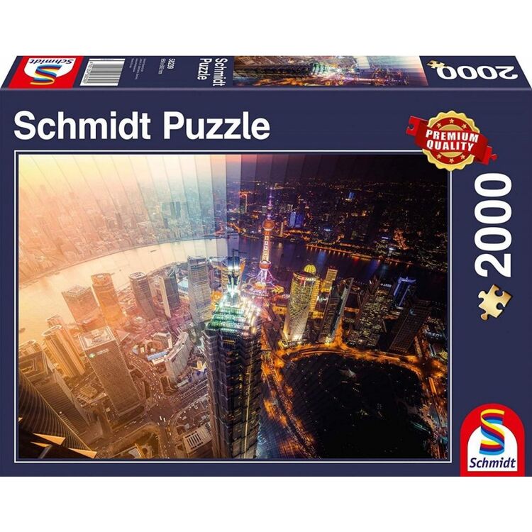 Product Puzzle 58239 Day And Night, Time Slice 2000 Pieces image