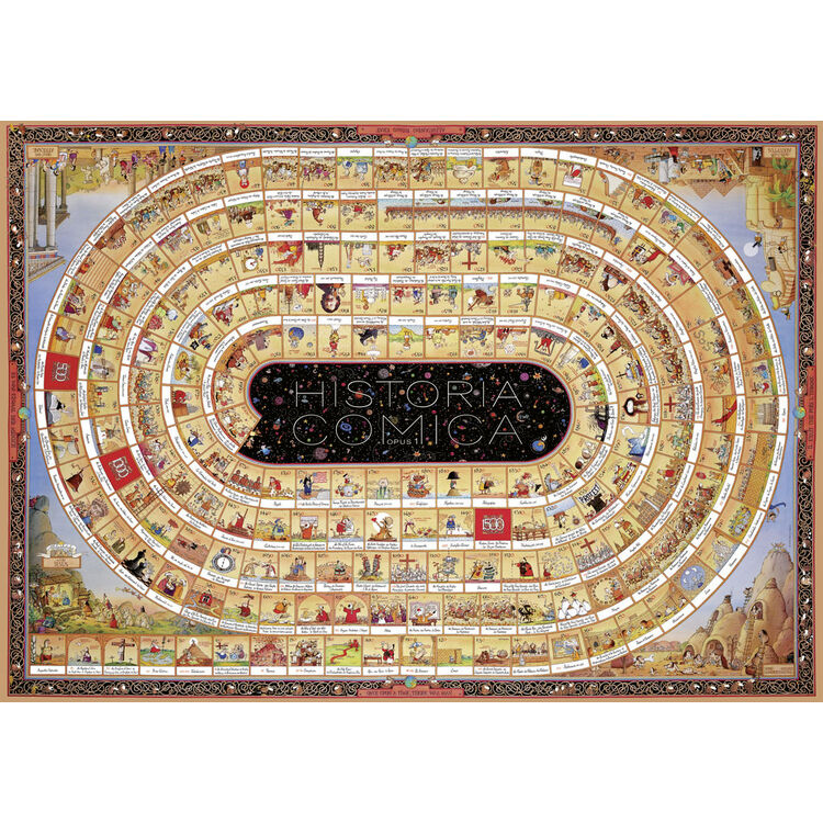 Product Παζλ 29341 Tr Degano Historia Comica Opus 4000 Κομμάτια image