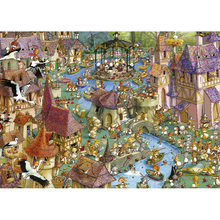 Product Παζλ 29496 Tr Ruyer Bunnytown 1000 Κομμάτια image