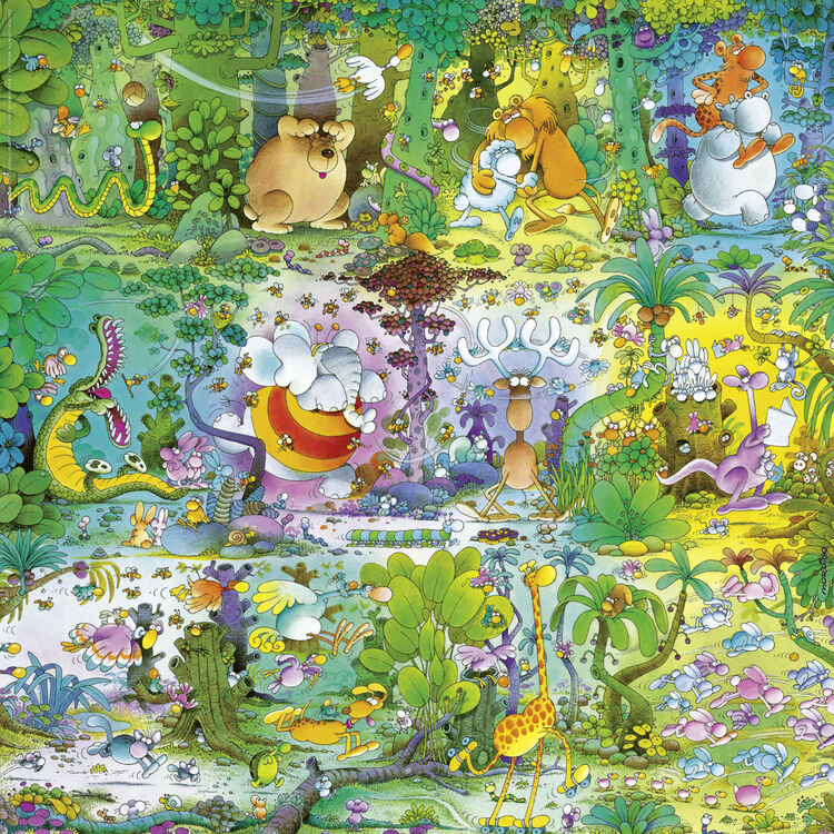 Product Puzzle 29799 Mordillo Wildlife 1000 Pieces image