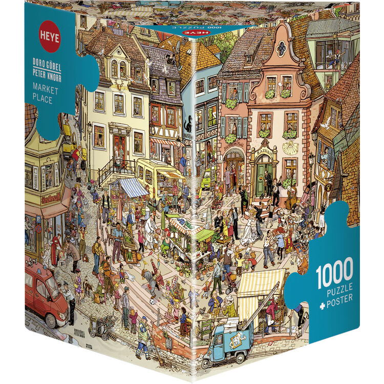 Product Puzzle 29884 Tr Göbel/Knorr Market Place 1000 Pieces image