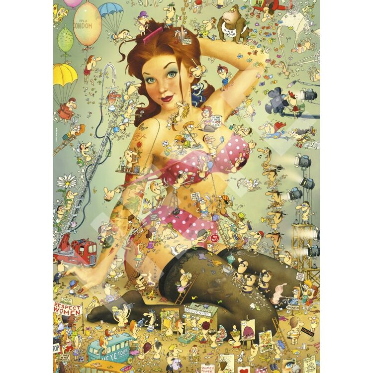 Product Puzzle 29992 St Degano Insta Girl's Life 1000 Pieces image