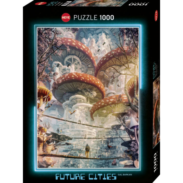 Product Puzzle 30039 St Future Cities Shroomland 1000 Pieces image