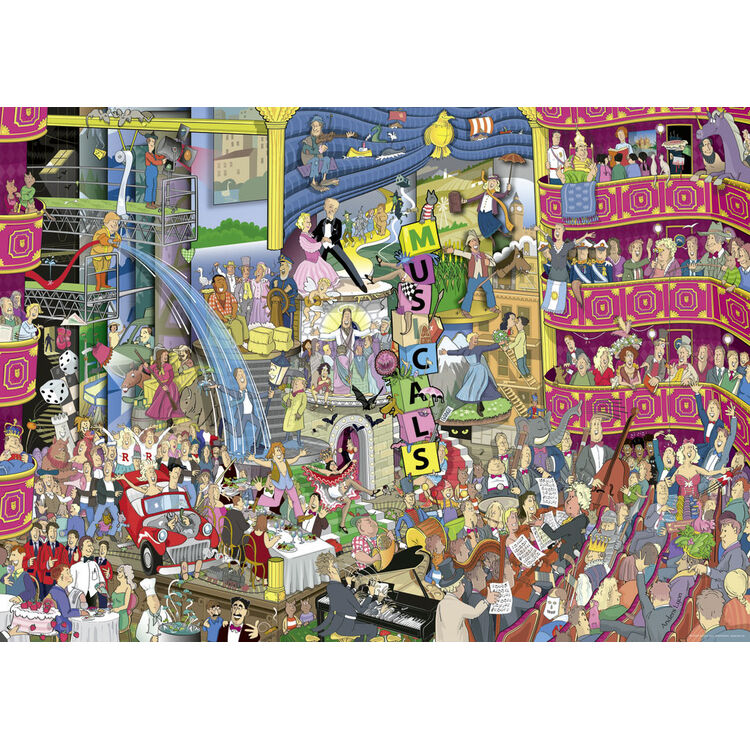 Product Παζλ 30044 Tr Lyon Best Of Musicals 1000 Κομμάτια image