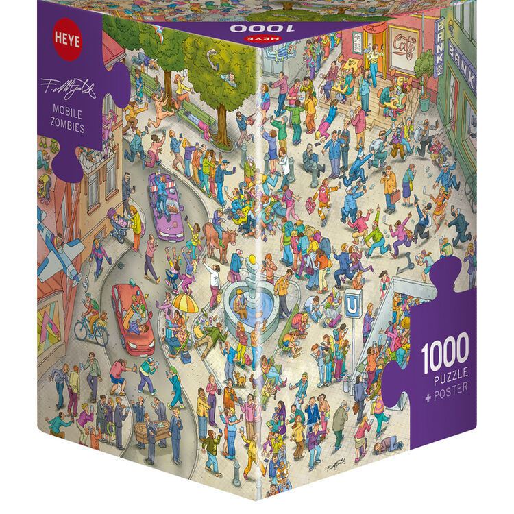 Product Puzzle 30045 Tr Mitgutsch Mobile Zombies 1000 Pieces image