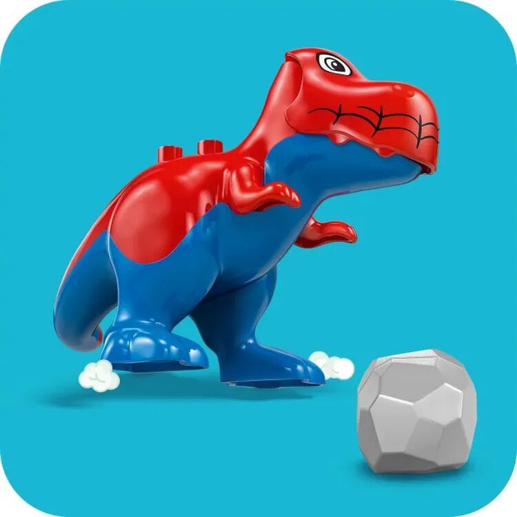 Product LEGO® DUPLO® Marvel: Spidey and His Amazing Friends - Dinosaur Spidey-Rex vs. Green Goblin (10463) image