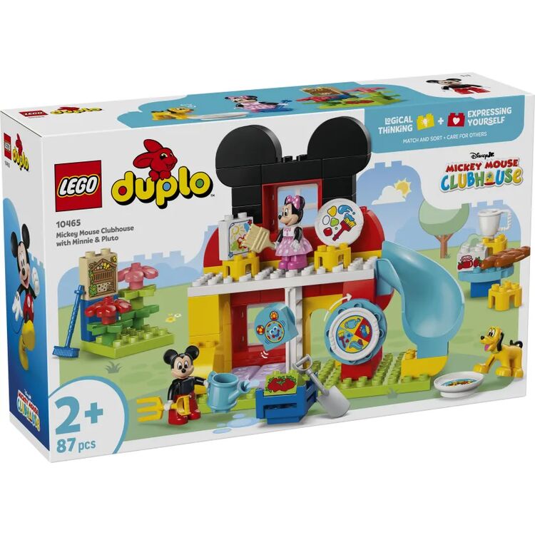 Product LEGO® DUPLO®: Disney Mickey Mouse Clubhouse with Minnie & Pluto (10465) image