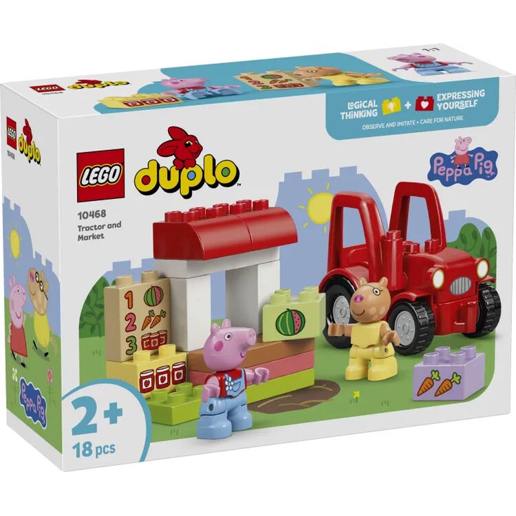 Product LEGO® DUPLO® Peppa Pig: Tractor And Market (10468) image