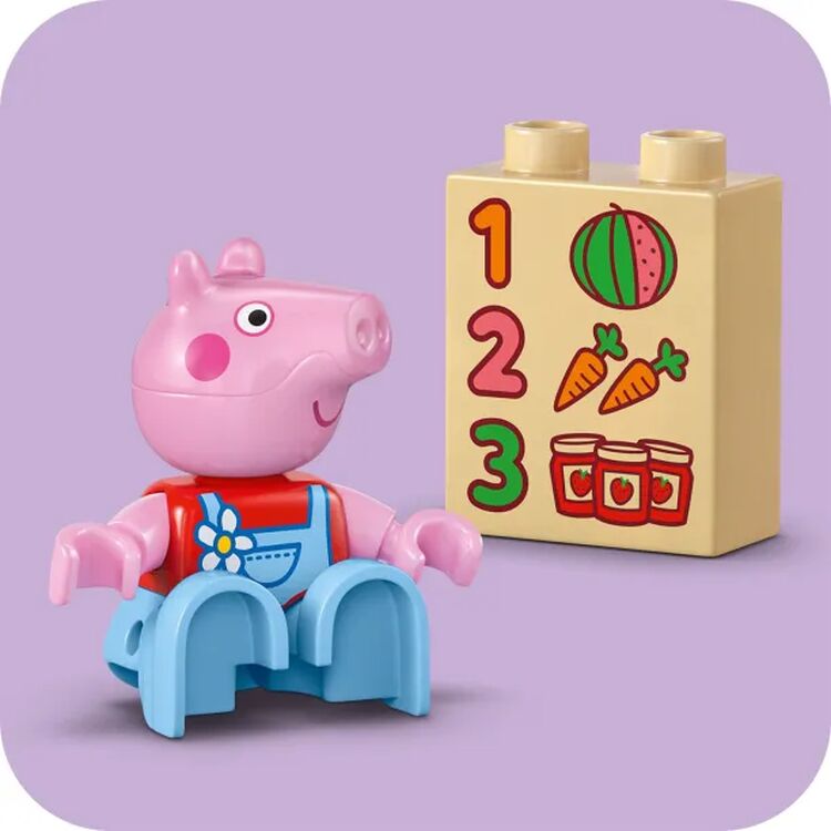 Product LEGO® DUPLO® Peppa Pig: Tractor And Market (10468) image