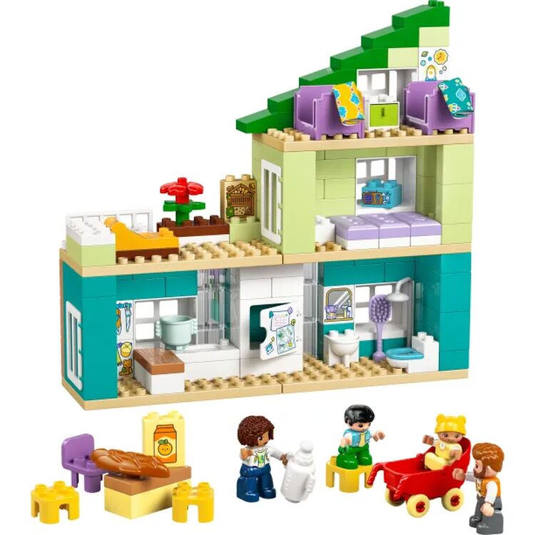 Product LEGO® DUPLO® Town: 3 in 1 Modern Family House with Figures (10470) image
