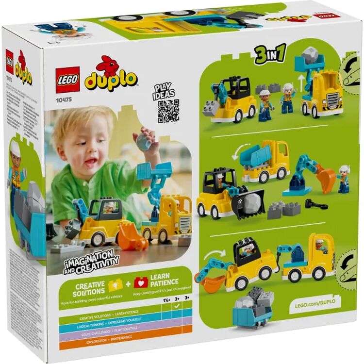 Product LEGO® DUPLO® Town: 3 in 1 Construction Vehicles (10475) image