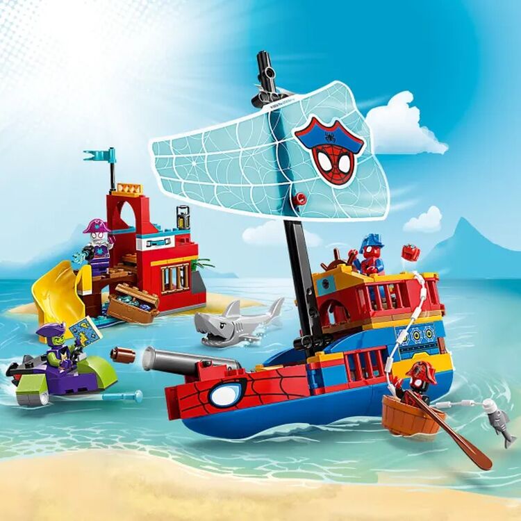Product LEGO® Marvel: Spidey And His Amazing Friends Team Spidey Pirate Ship (11208) image