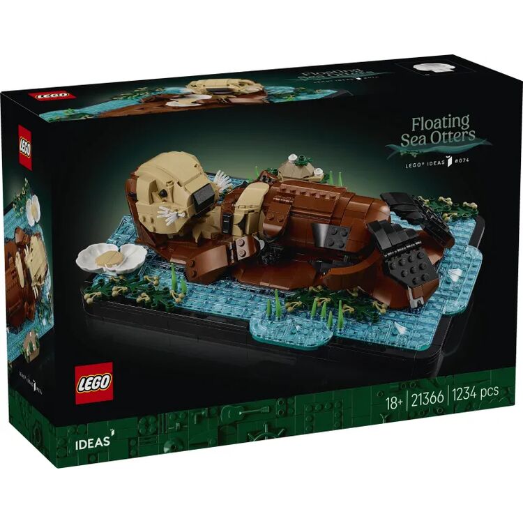 Product LEGO® Ideas: Floating Sea Otters (21366) image